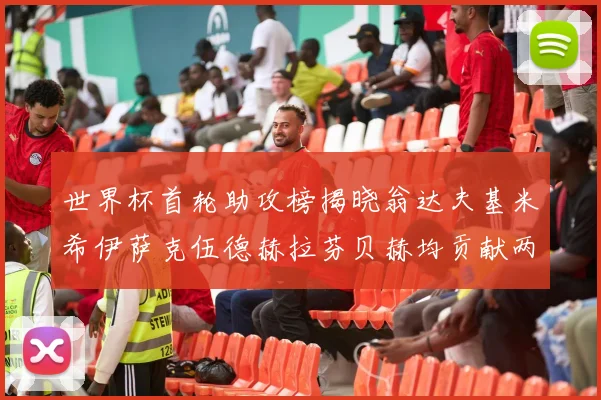 世界杯首轮助攻榜揭晓翁达夫基米希伊萨克伍德赫拉芬贝赫均贡献两次助攻